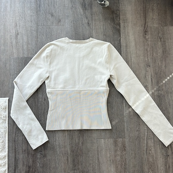 Babaton Sculpt Knit Empire Longsleeve - Picture 7 of 8